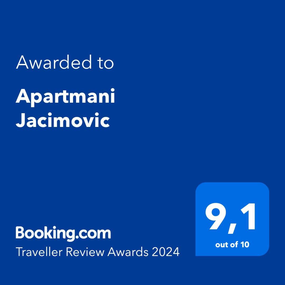 Apartmani Jacimovic Canj Bagian luar foto